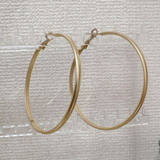 レディース アクセサリー ピアス 両耳 ゴールド フープピアス(ピアス)