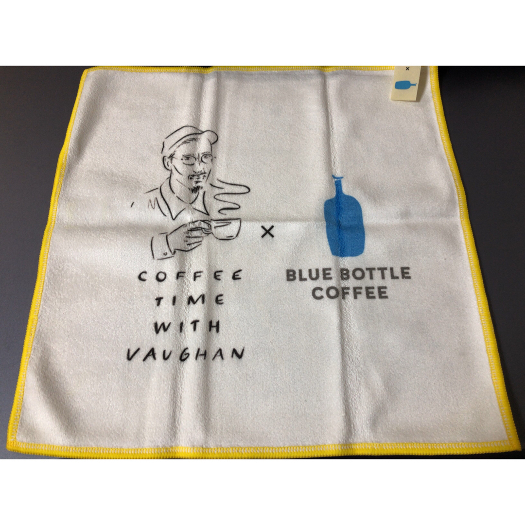 Blue Bottle Coffee(ブルーボトルコーヒー)の新品　ブルーボトルコーヒー　キッチンクロス　ハンカチ インテリア/住まい/日用品のキッチン/食器(その他)の商品写真