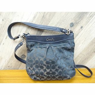 コーチ(COACH)のK博ニ034/ COACH キャンバス レザー 2WAY ハンドバッグ(ハンドバッグ)