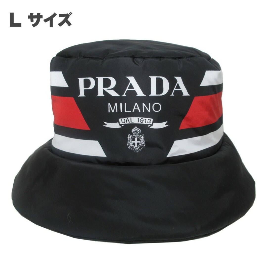 PRADA(プラダ)のPRADA ハット  Lサイズ 1HC248 2FJW F0N98 メンズの帽子(ハット)の商品写真