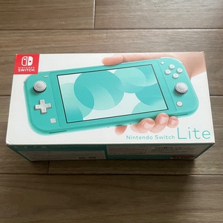 ニンテンドースイッチ(Nintendo Switch)のNintendo Switch Lite 本体　ターコイズ(携帯用ゲーム機本体)