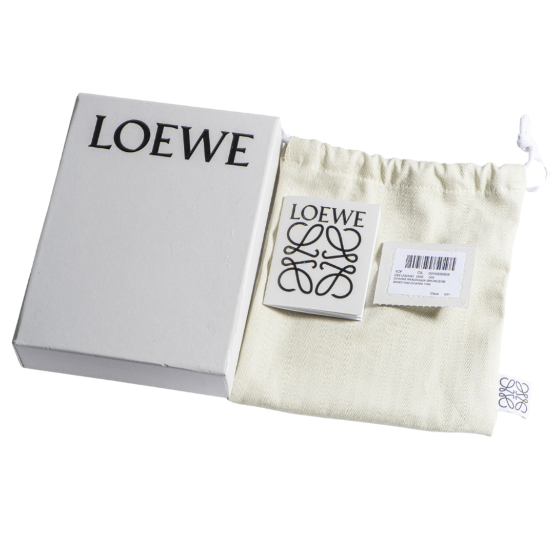 LOEWE(ロエベ)のLOEWE ロエベ アナグラム チャーム キーホルダー キーリング【中古】 ハンドメイドのアクセサリー(チャーム)の商品写真