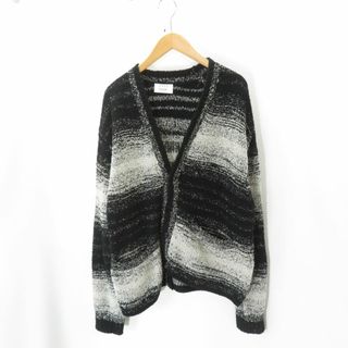 BASICKS (CHRISTIAN DADA) Shadow Stripe Cardigan S0-0804 Size-M (カーディガン)