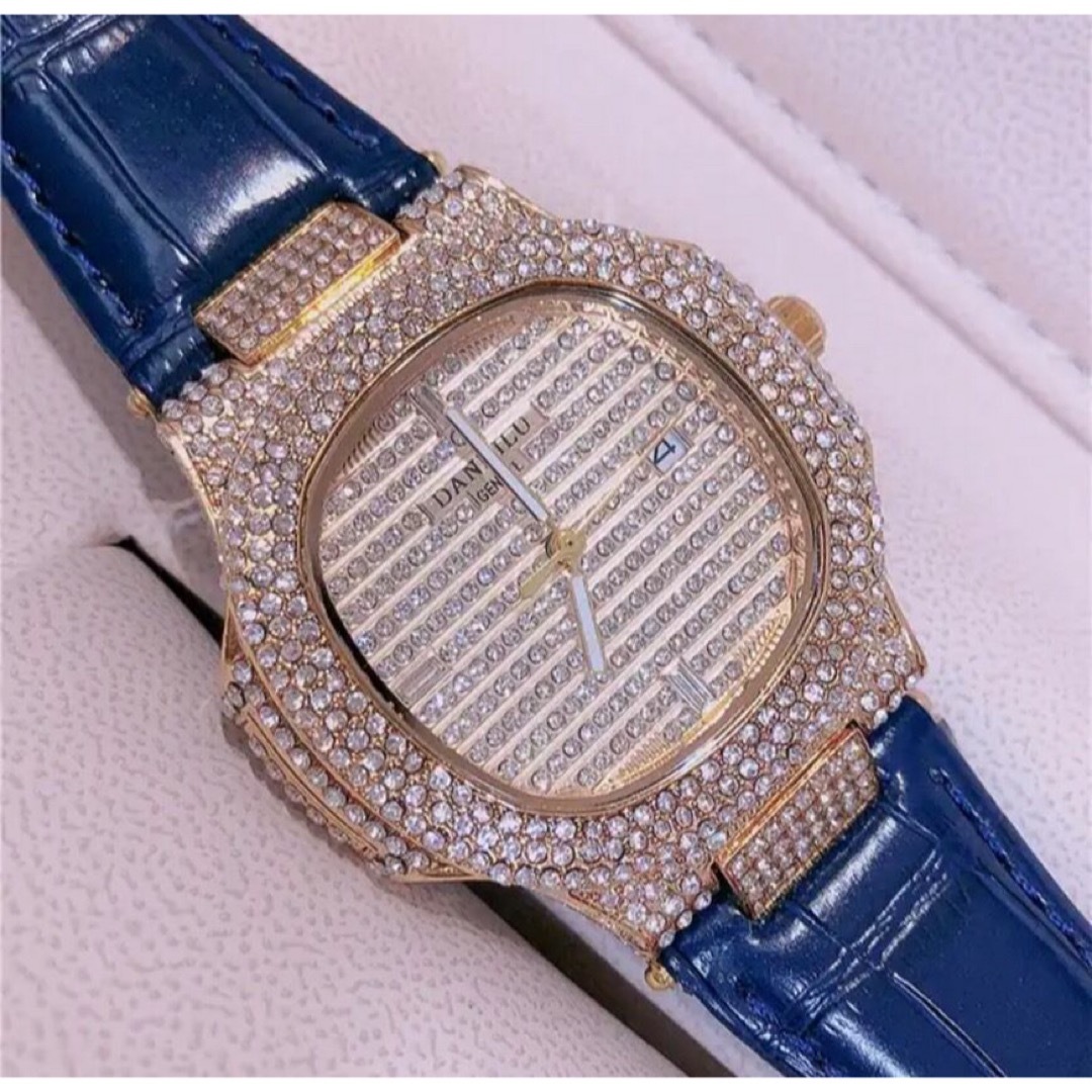 腕時計　ダイヤ　高見え　オシャレ　綺麗　かっこいい　目立つ メンズの時計(腕時計(アナログ))の商品写真