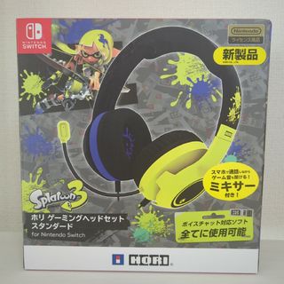 ホリ　ゲーミングヘッドセット スプラトゥーン3