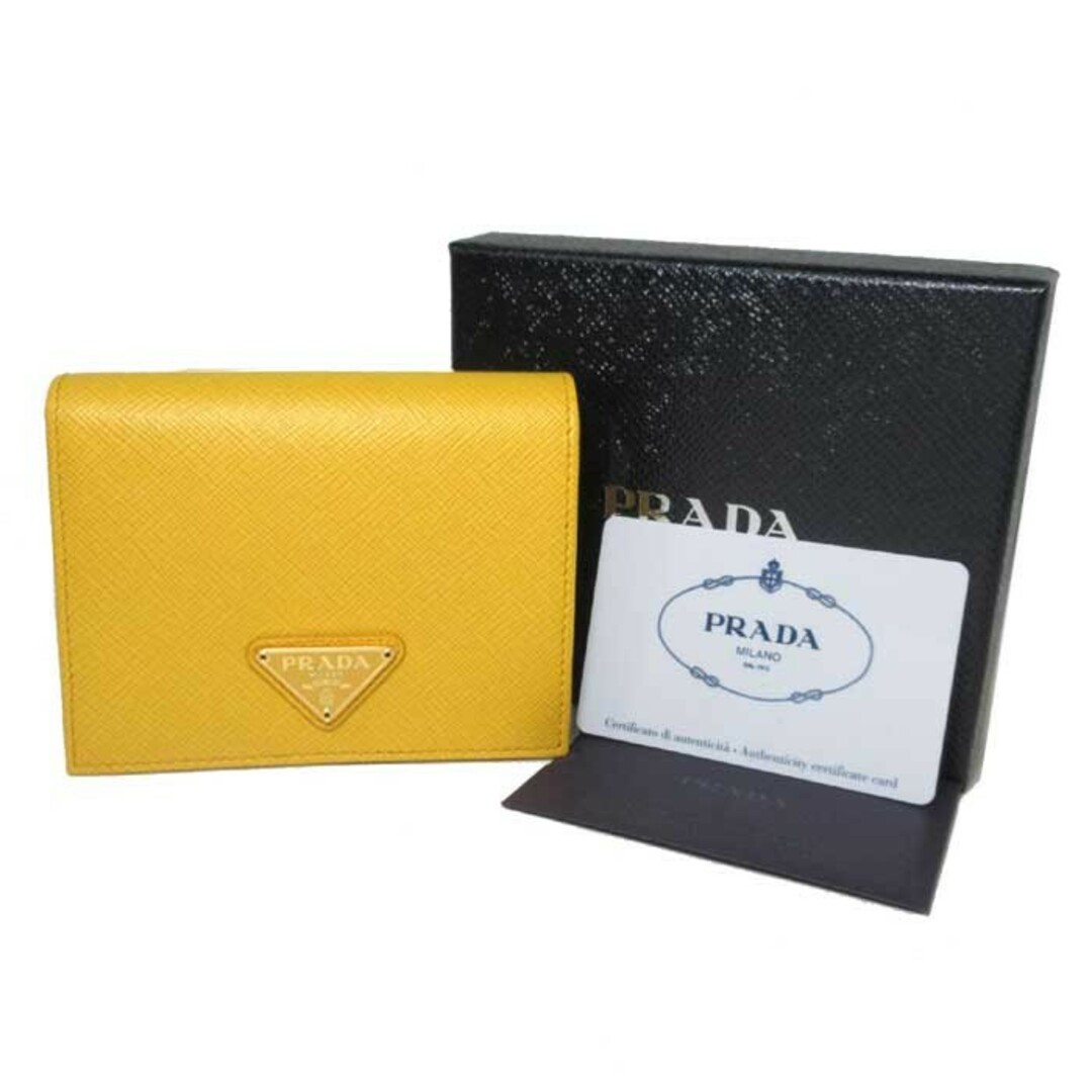 PRADA(プラダ)のPRADA 二つ折財布 1MV204-QHH-F065Y レディース レディースのファッション小物(財布)の商品写真