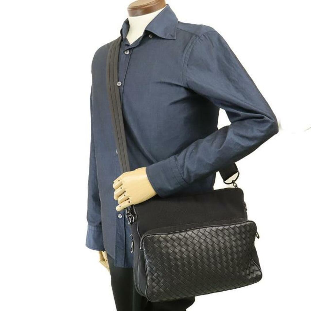 ボッテガ ヴェネタ ショルダーバッグ イントレチャート メッセンジャーバッグ 中古 ブラック ナイロン レザー Bottega Veneta 【中古】 | 黒 メンズ シンプル バック ファッション ブランド ボッテガベネタ カバン ABランク ボッテガ ヴェネタ ショルダーバッグ イントレチャート メッセンジャーバッグ 中古 ブラック ナイロン レザー Bottega Veneta 【中古】 | 黒 メンズ シンプル バック ファッション ブランド ボッテガベネタ カバン ABランク