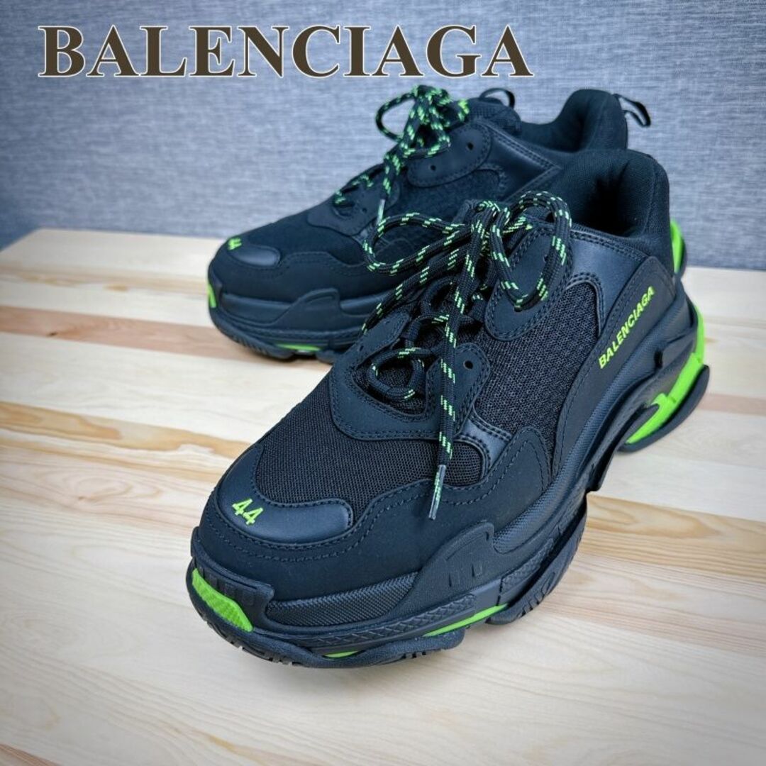 Balenciaga(バレンシアガ)のバレンシアガ BALENCIAGA スニーカー トリプルS ブラック 44 メンズの靴/シューズ(スニーカー)の商品写真