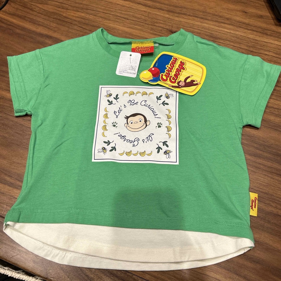 おさるのジョージ 100cm キッズ/ベビー/マタニティのキッズ服男の子用(90cm~)(Tシャツ/カットソー)の商品写真