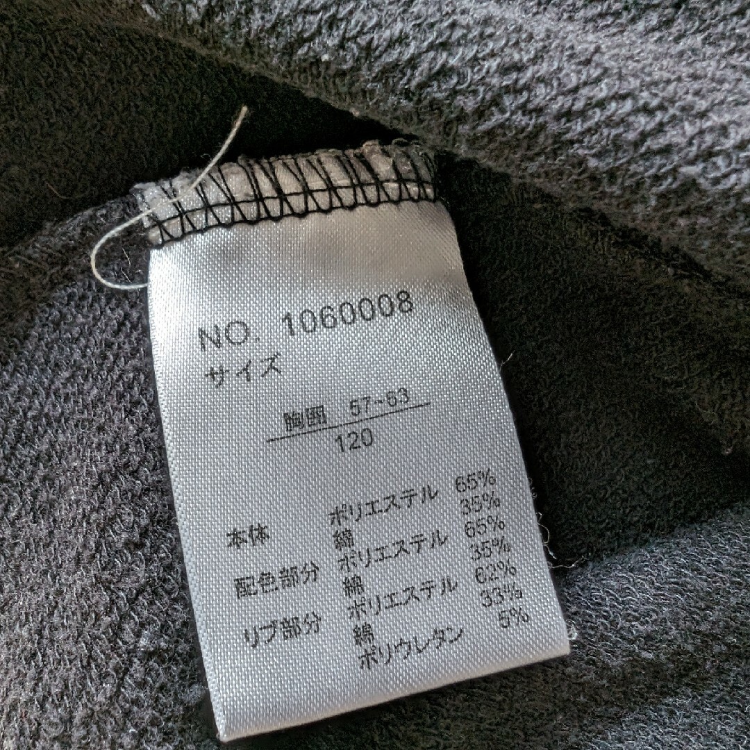 トレーナー　120 キッズ/ベビー/マタニティのキッズ服男の子用(90cm~)(Tシャツ/カットソー)の商品写真