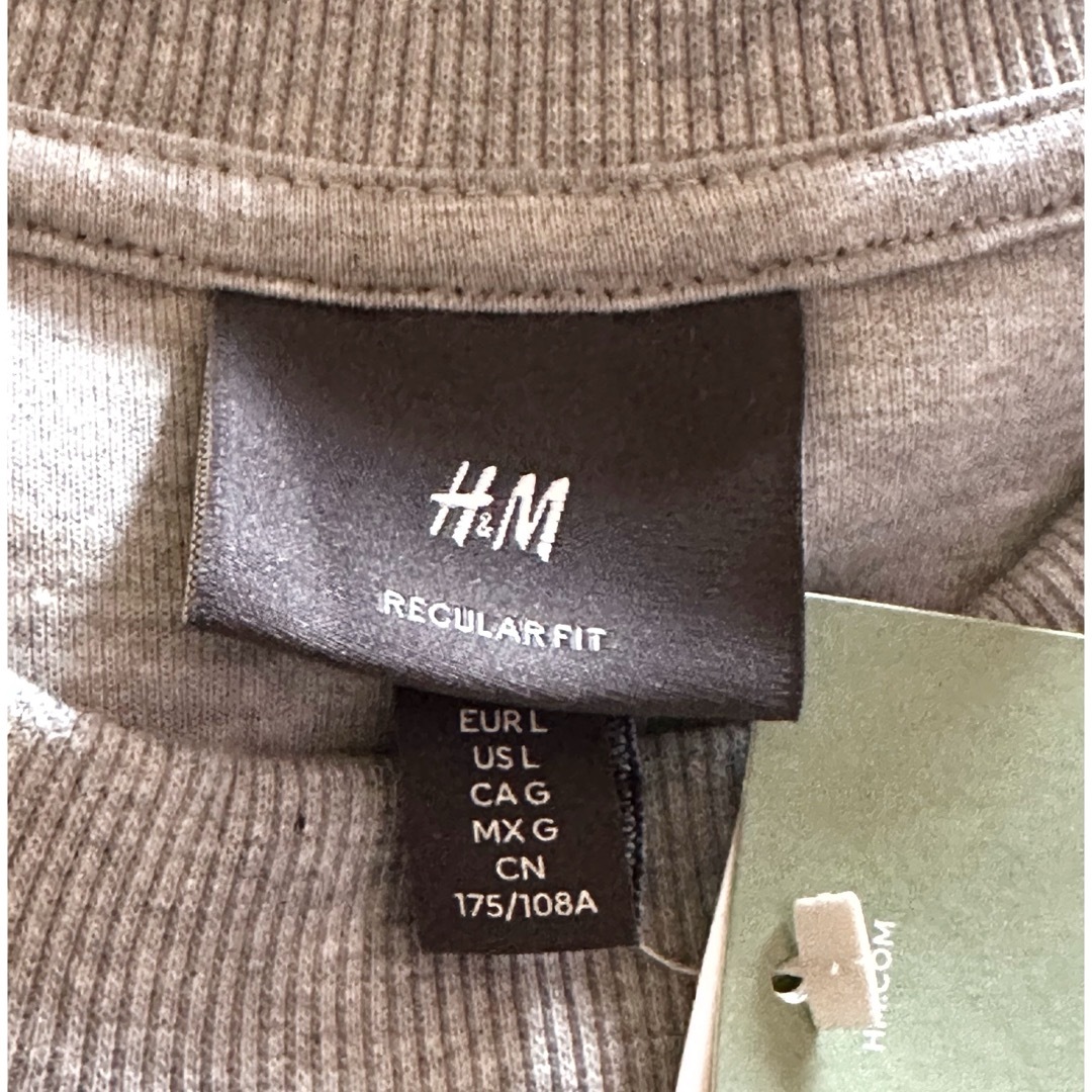 H&M(エイチアンドエム)の新品 H&M スキューバ スウェット L メンズのトップス(スウェット)の商品写真