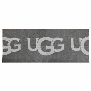 アグ(UGG)のUGG アグ マフラー 18769 LOGO SCARF レディース ストール ライトグレー(マフラー/ショール)