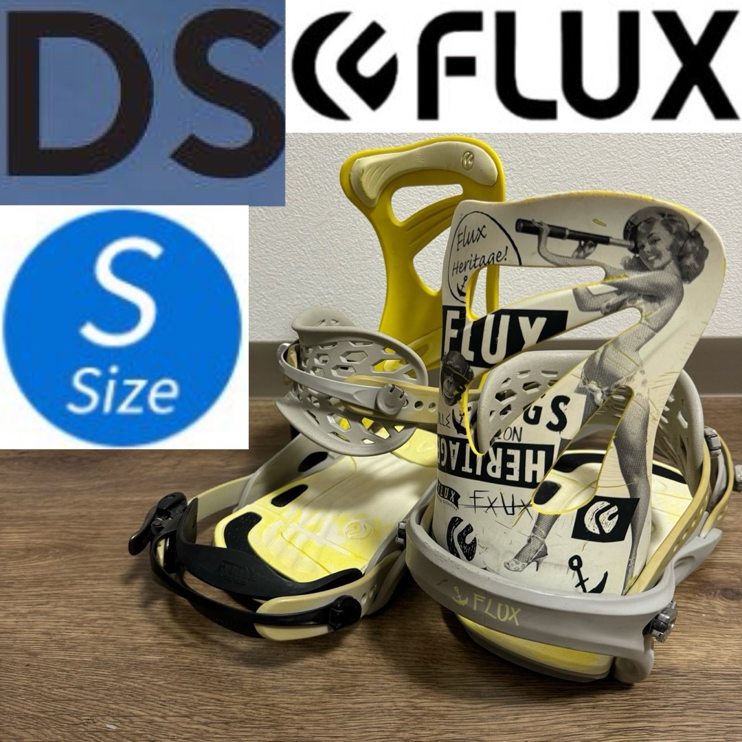 FLUX(フラックス)のFLUX DS フラックス バイディング ビンディング Sサイズ S メンズ スポーツ/アウトドアのスノーボード(バインディング)の商品写真