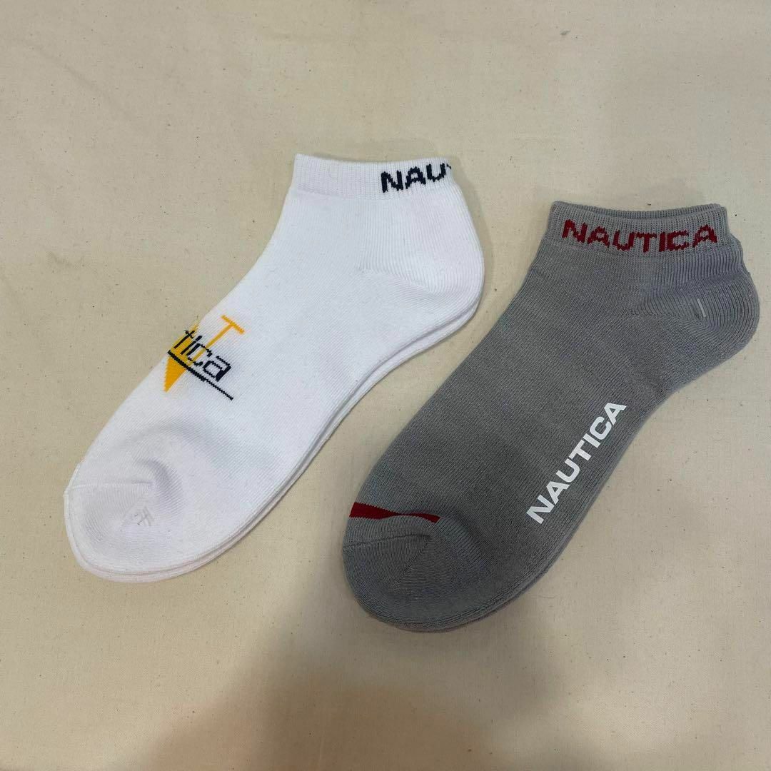 NAUTICA(ノーティカ)の【新品】NAUTICA ノーティカ パイル生地 靴下 5足セット 25〜27㎝② メンズのレッグウェア(ソックス)の商品写真