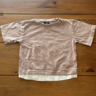 プティマイン(petit main)のプチマイン　オーガニックコットンＴシャツ　110cm(Tシャツ/カットソー)