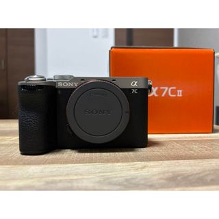 【美品】SONY a7ciiシルバー　カメラ　ソニー(ミラーレス一眼)