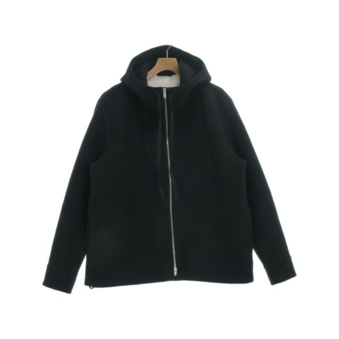 Jil Sander(ジルサンダー)のJIL SANDER ジルサンダー ブルゾン 50(XL位) 黒 【古着】【中古】 メンズのジャケット/アウター(その他)の商品写真