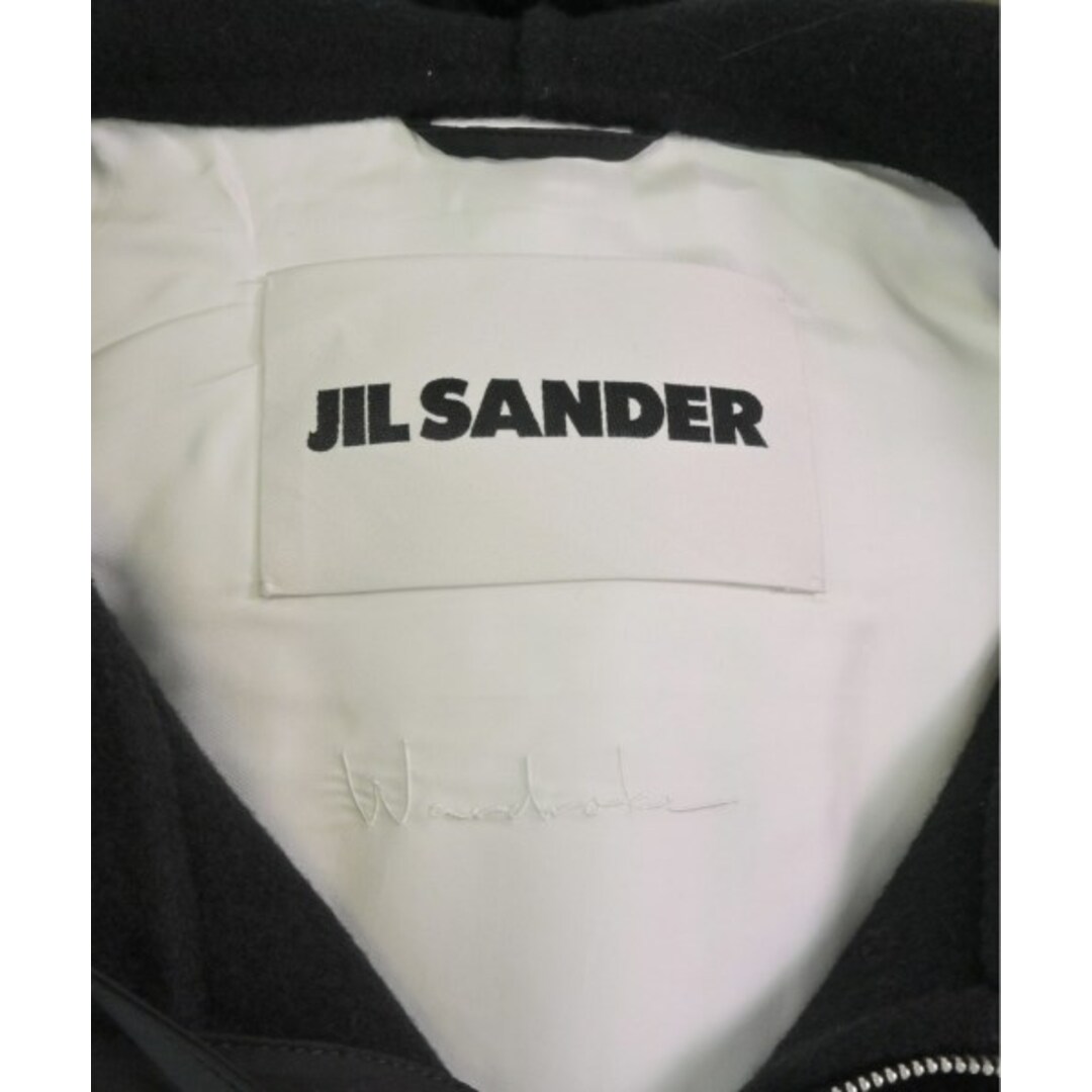 Jil Sander(ジルサンダー)のJIL SANDER ジルサンダー ブルゾン 50(XL位) 黒 【古着】【中古】 メンズのジャケット/アウター(その他)の商品写真