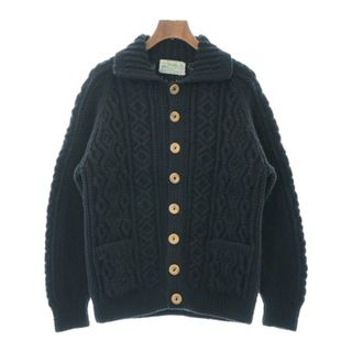 インバーアラン(INVERALLAN)のINVERALLAN インバーアラン ニット・セーター -(S位) 紺 【古着】【中古】(ニット/セーター)