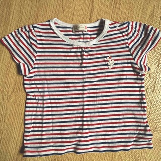 ニットプランナー(KP)の美品 KP 80cm 綿100 Tシャツ 赤ちゃん ベビー トップス(Ｔシャツ)