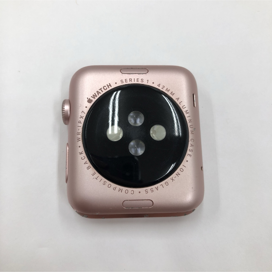 Apple Watch(アップルウォッチ)のApple Watch series1 42mm  アップルウォッチ本体 ピンク スマホ/家電/カメラのスマートフォン/携帯電話(その他)の商品写真