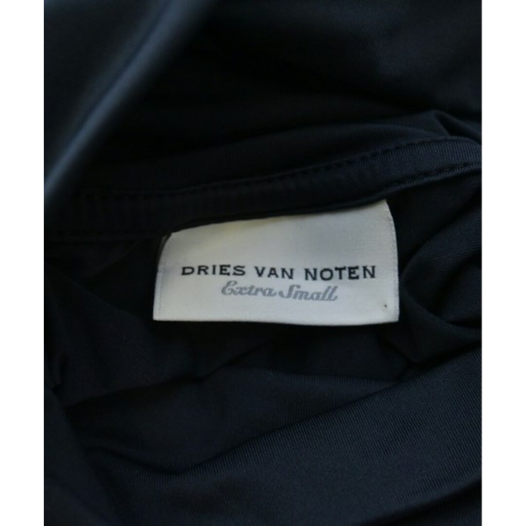 DRIES VAN NOTEN(ドリスヴァンノッテン)のDRIES VAN NOTEN Tシャツ・カットソー XS 黒 【古着】【中古】 レディースのトップス(カットソー(半袖/袖なし))の商品写真