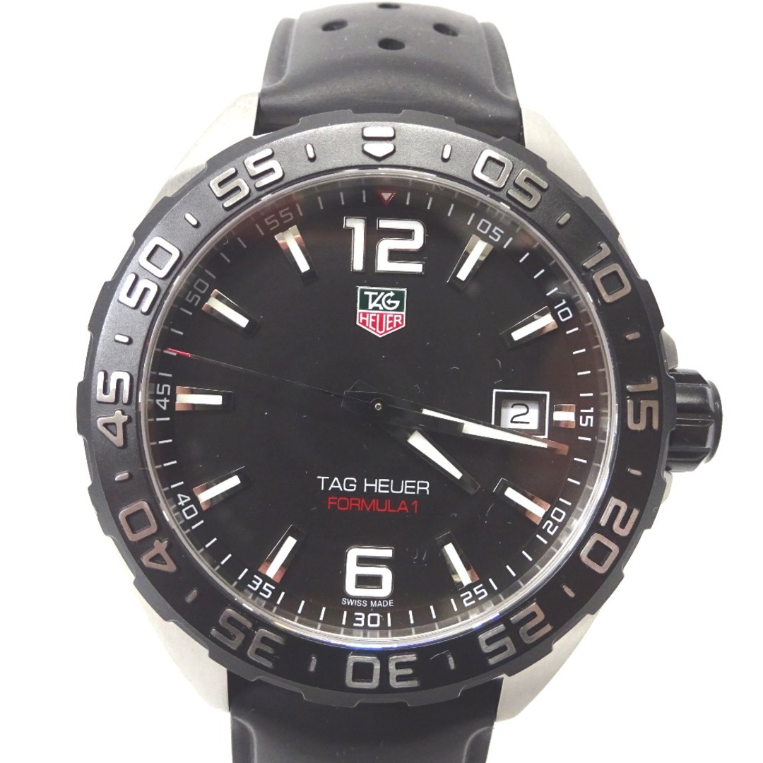 TAG Heuer(タグホイヤー)のタグホイヤー 腕時計
 フォーミュラ1 WAZ1110 ブラック Ft598981 中古 メンズの時計(ラバーベルト)の商品写真