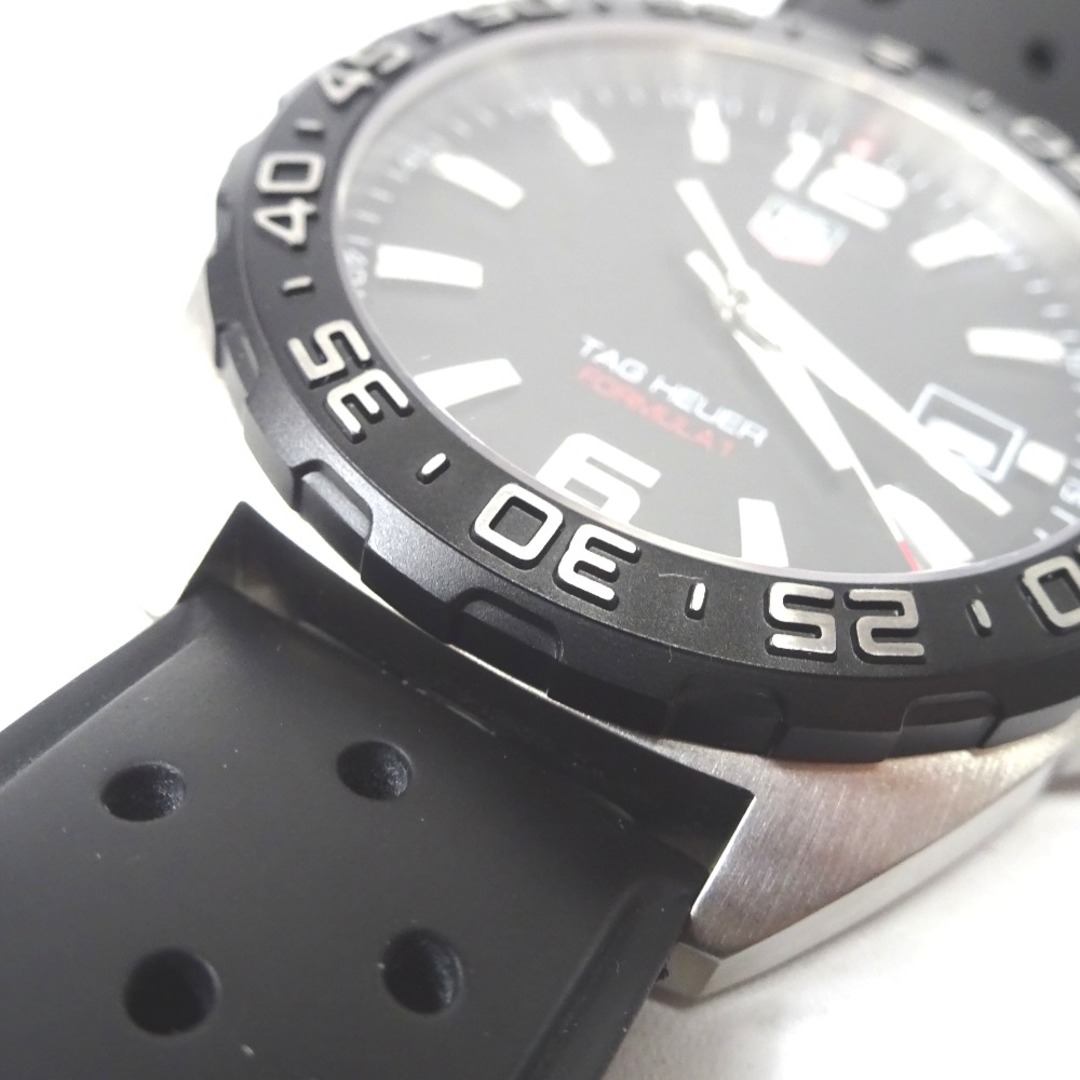 TAG Heuer(タグホイヤー)のタグホイヤー 腕時計
 フォーミュラ1 WAZ1110 ブラック Ft598981 中古 メンズの時計(ラバーベルト)の商品写真