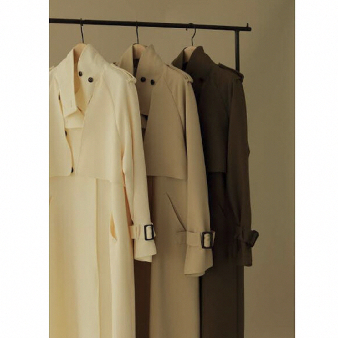 ánuans - Stand-collar Long coat トレンチコート L'Or ロルの ánuans - Stand-collar Long coat トレンチコート L'Or ロルの