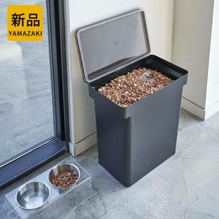 開店記念セール！！ tower 密閉ペットフードストッカー タワー １２ｋｇ 計(その他)