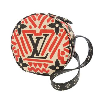 ルイヴィトン(LOUIS VUITTON)のルイヴィトン ショルダーバッグ モノグラム・ジャイアント LV クラフティ ボワット・シャポースープル M45366 レッド セール品(ショルダーバッグ)