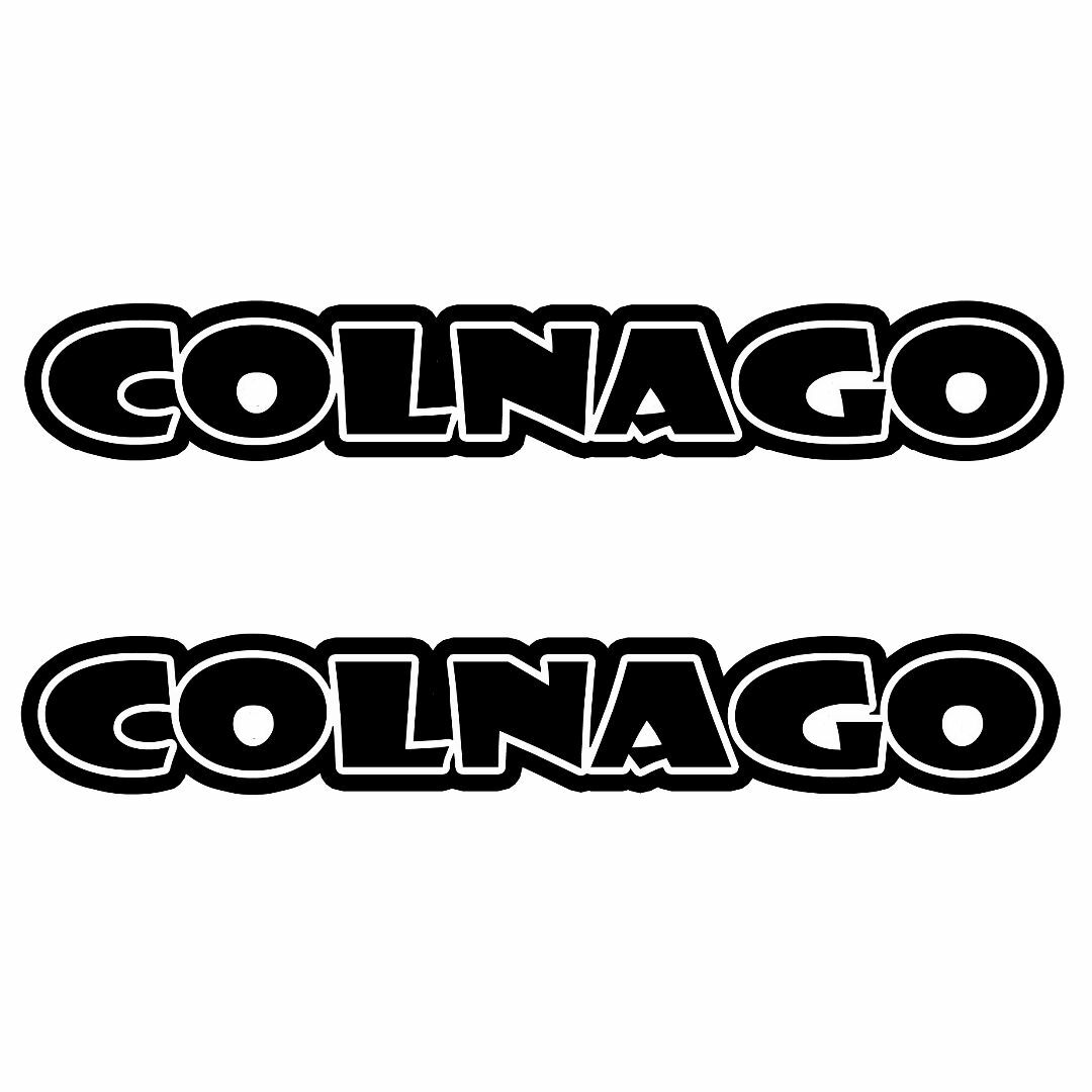 ＜D01＞ カッティングシート　COLNAGO　コルナゴ　２枚セット　ステッカー スポーツ/アウトドアの自転車(その他)の商品写真