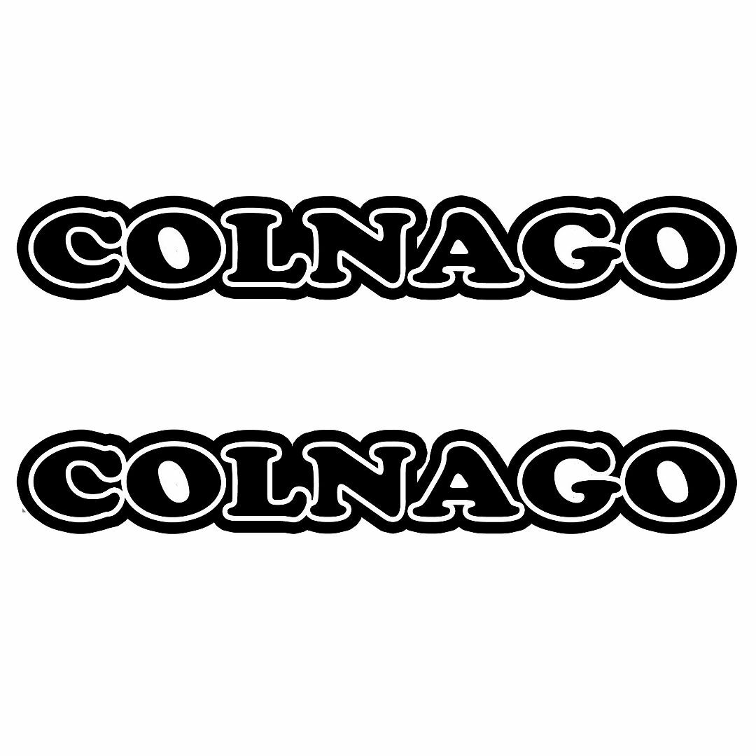 ＜D02＞ カッティングシート　COLNAGO　コルナゴ　２枚セット　ステッカー スポーツ/アウトドアの自転車(その他)の商品写真