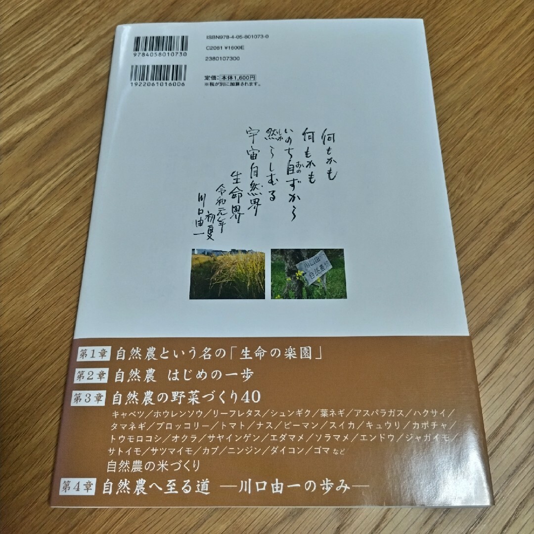 川口由一自然農 エンタメ/ホビーの本(ビジネス/経済)の商品写真