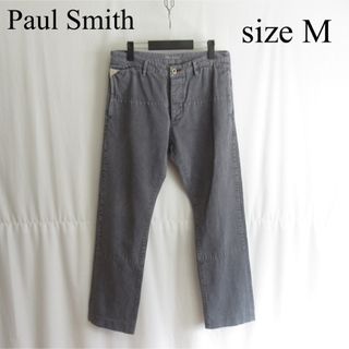 ポールスミス(Paul Smith)のPaul Smith テーパード チノパン ワークパンツ スラックス M グレー(チノパン)