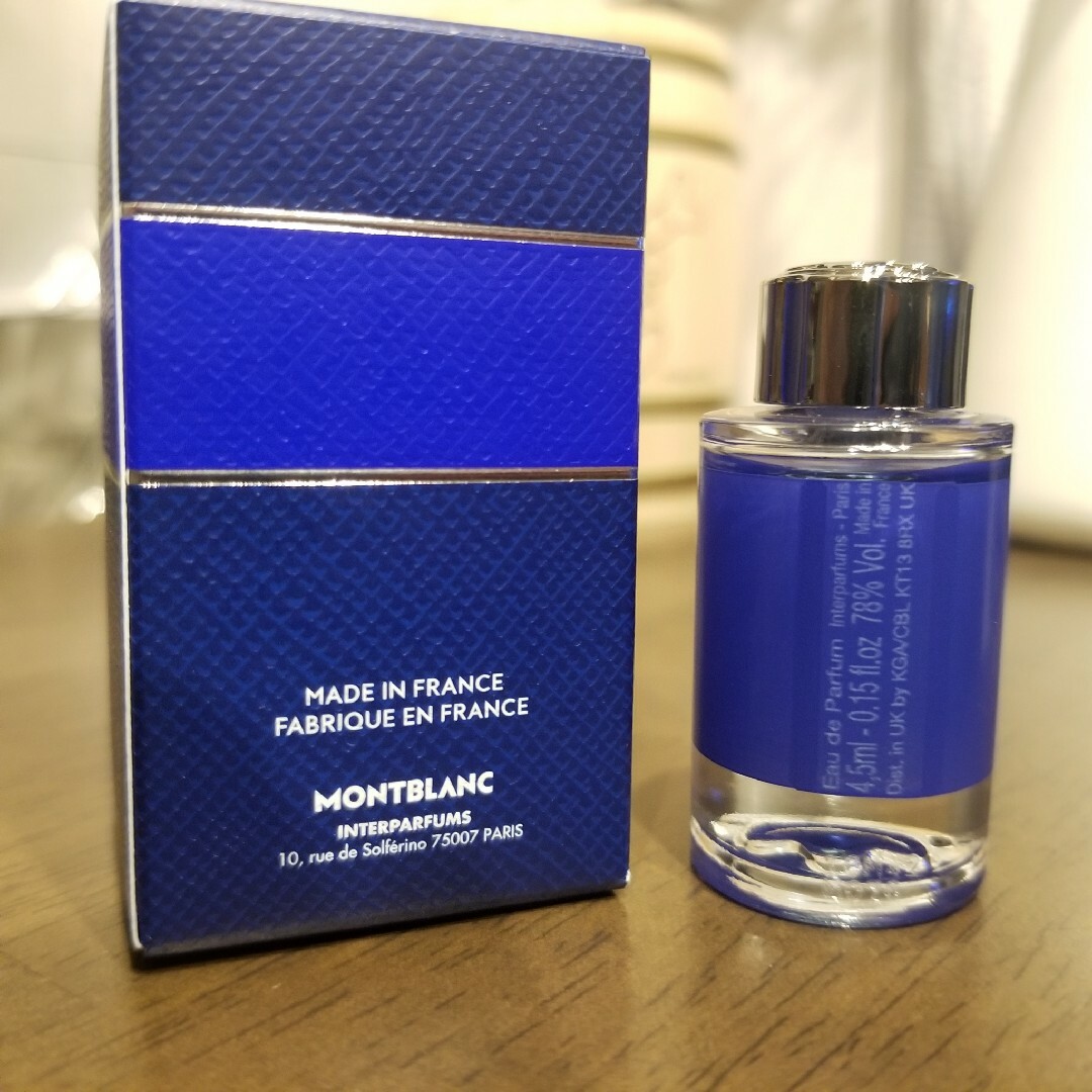 MONTBLANC(モンブラン)のモンブラン  エクスプローラー ウルトラブルー 4.5ml ミニ香水 コスメ/美容の香水(香水(男性用))の商品写真