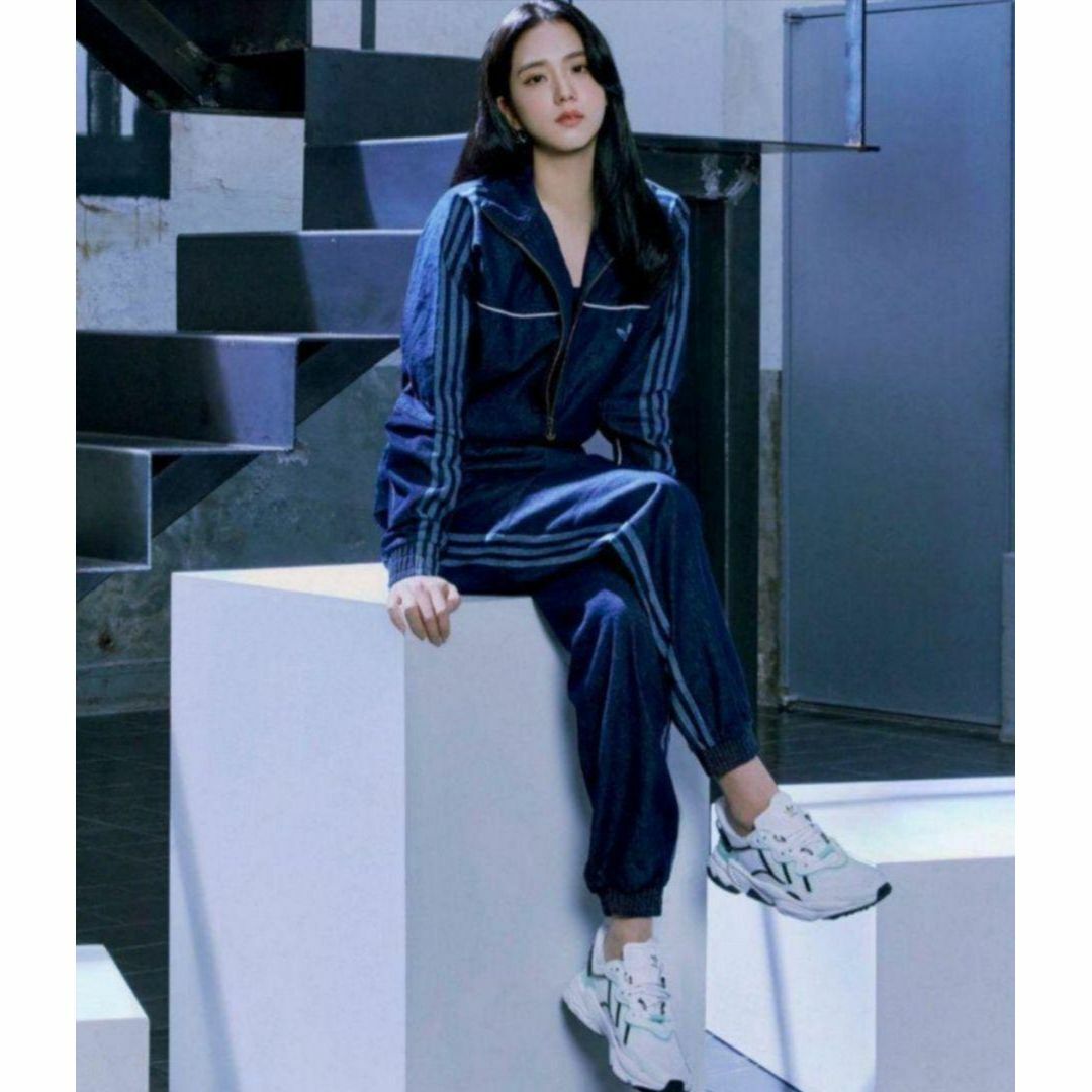 adidas デニムパンツ インディゴブルー ジャージ トラックパンツ 女性M adidas デニムパンツ インディゴブルー ジャージ トラックパンツ 女性M