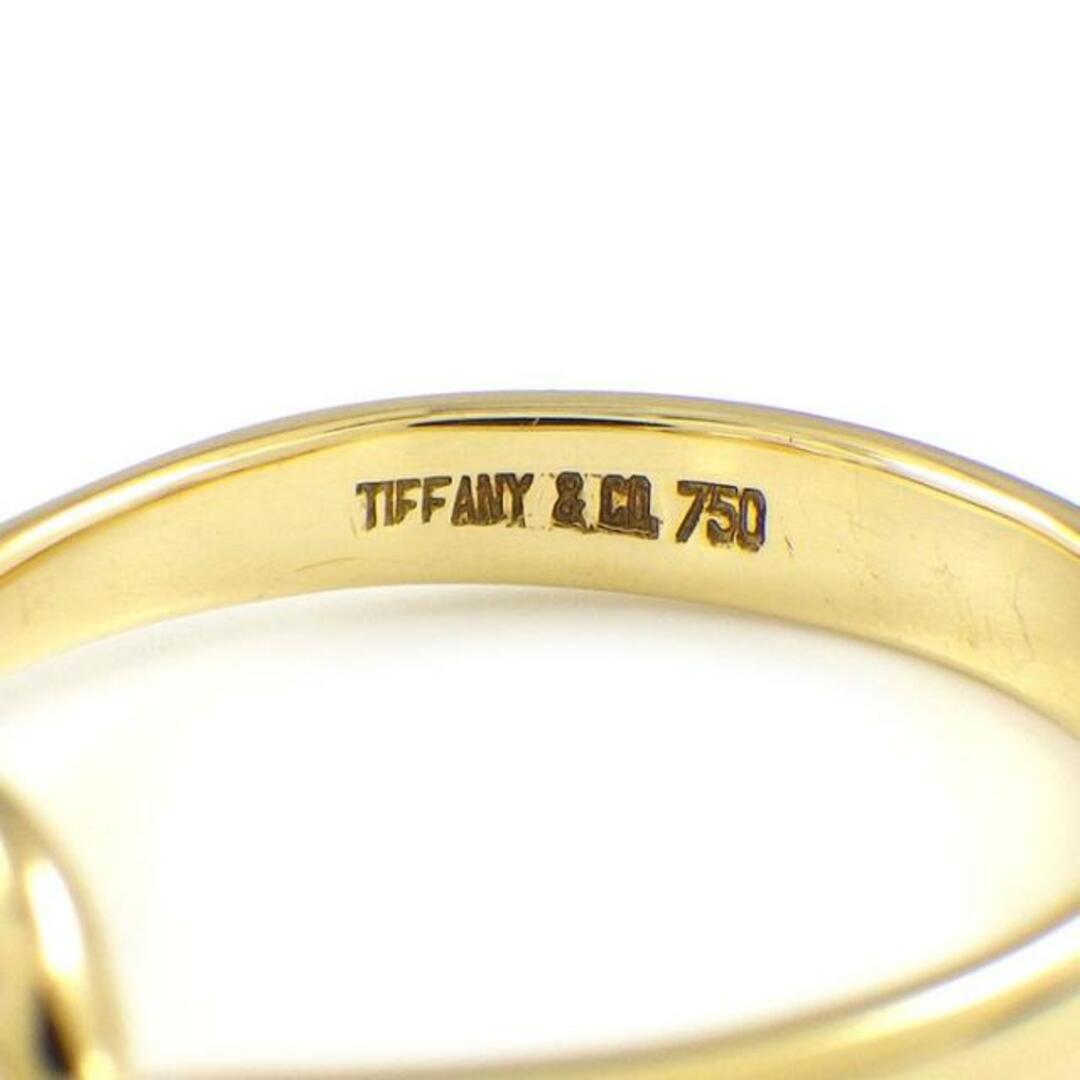 Tiffany & Co.(ティファニー)のティファニー Tiffany & Co. リング ビーン デザイン ミニ ビーンズ ダイヤモンド K18YG 12号 【中古】 レディースのアクセサリー(リング(指輪))の商品写真