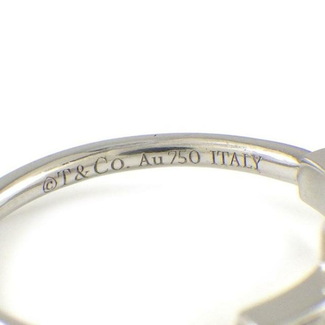 Tiffany & Co.(ティファニー)のティファニー Tiffany & Co. リング T ワイヤー 60147237 ダイヤモンド 計0.13ct K18WG 8号 【中古】 レディースのアクセサリー(リング(指輪))の商品写真