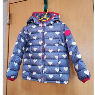 ベビーギャップ(babyGAP)の【美品110】BabyGapダウンフードジャケットtoddler(ジャケット/上着)