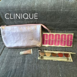 クリニーク(CLINIQUE)の未使用 CLINIQUE クリニーク 100%グラマー リップアンドアイパレット(口紅)