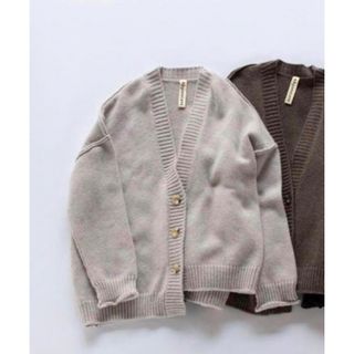 ナゴンスタンス(nagonstans)のnagonstans AIRLY Wool Loose カーディガン(カーディガン)