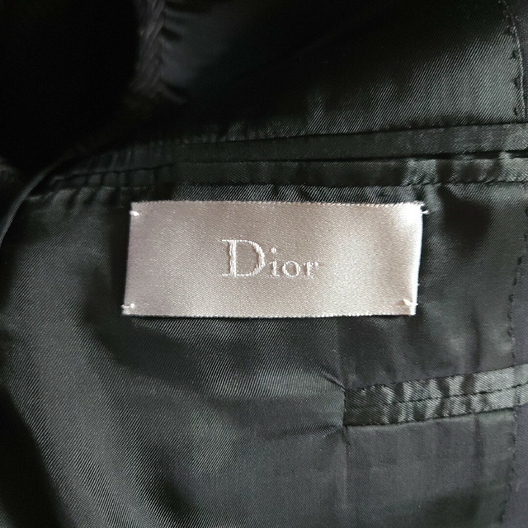 DIOR HOMME(ディオールオム)の06ss エディ期 Dior homme チューブジャケット ピークドラペル メンズのジャケット/アウター(テーラードジャケット)の商品写真