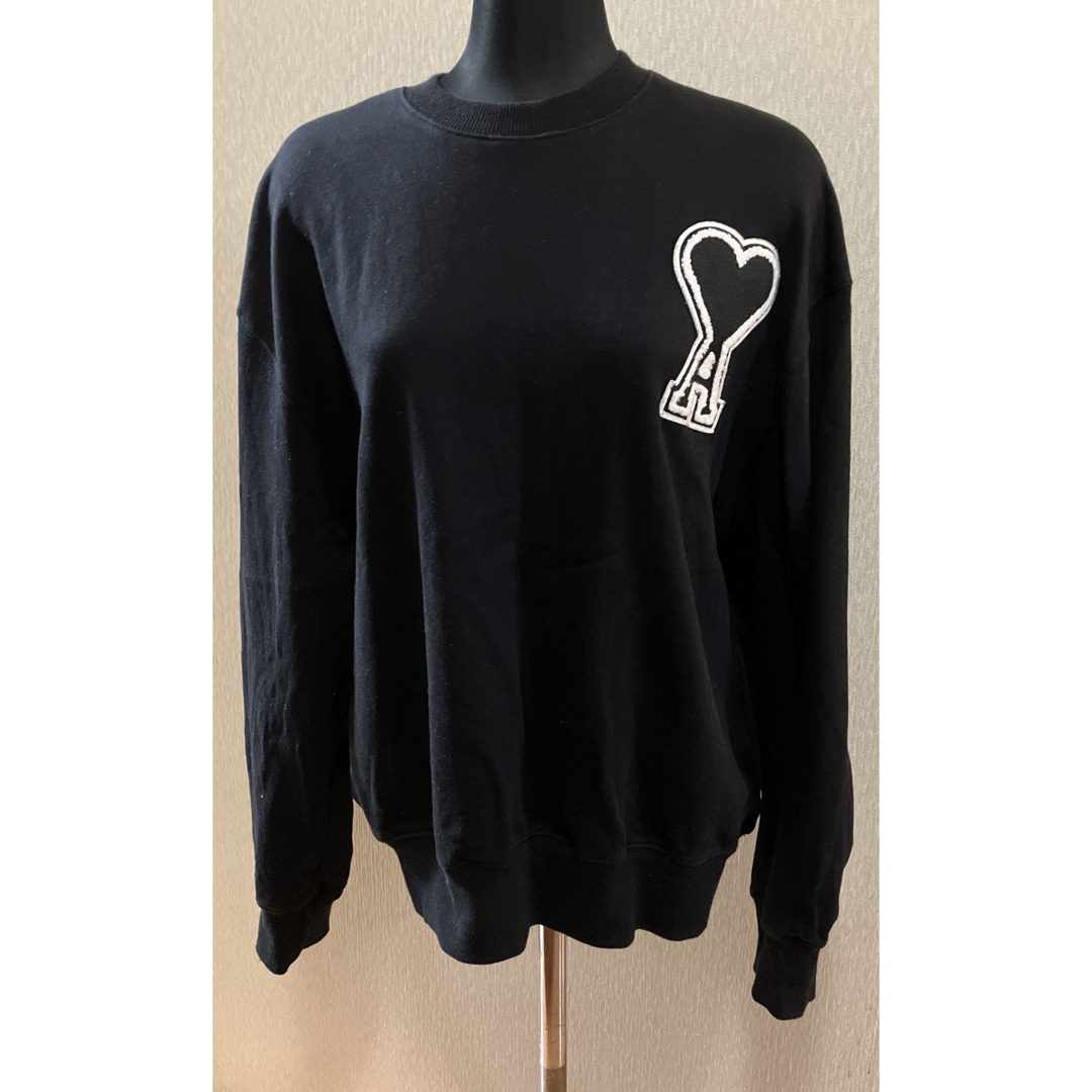 ami paris アミパリ スウェット フェルトロゴワッペン トップス ami paris アミパリ スウェット フェルトロゴワッペン トップス