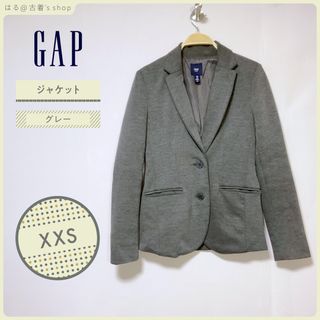 ギャップ(GAP)の【GAP】ギャップ テーラージャケット レディース 綺麗め グレー 古着(テーラードジャケット)