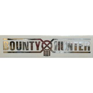 バウンティハンター(BOUNTY HUNTER)のBountyhunterバウンティハンター ステッカー◆ミラーシルバー◆(その他)