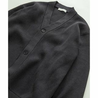 アーバンリサーチ(URBAN RESEARCH)の【CHARCOAL】9G畦Vカーディガン(カーディガン)