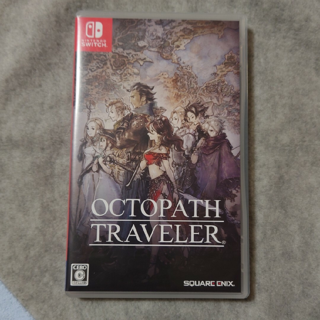 Nintendo Switch(ニンテンドースイッチ)のOCTOPATH TRAVELER（オクトパストラベラー） エンタメ/ホビーのゲームソフト/ゲーム機本体(家庭用ゲームソフト)の商品写真