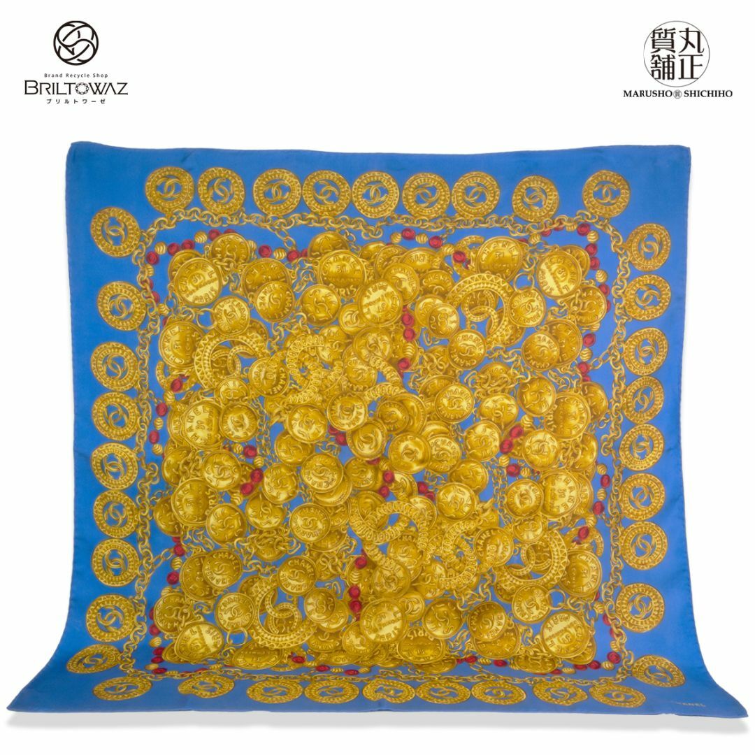 CHANEL - 【Sale】シャネル コイン・チェーン柄 ヴィンテージ CHANEL - 【Sale】シャネル コイン・チェーン柄 ヴィンテージ