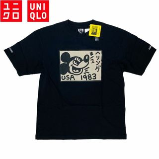 ユニクロ(UNIQLO)の送無■新品タグ付き【ユニクロ】ミッキー x キース・へリング UT Tシャツ男女(Tシャツ/カットソー(半袖/袖なし))